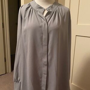 Elegant blue- Gray Blouse